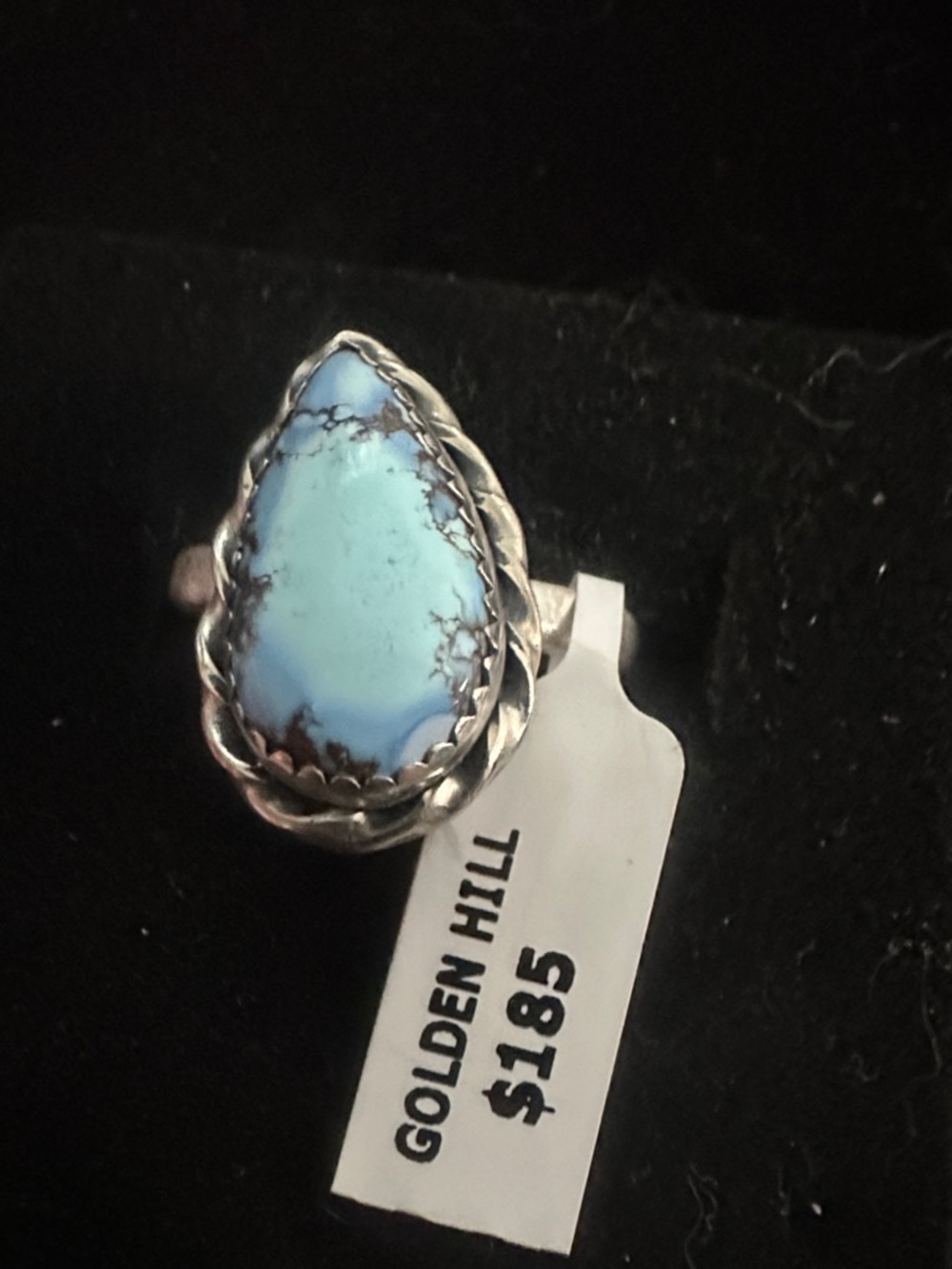 Golden Hill 925 Sterling Silver Adjustable Ring - Picture 2 of 3